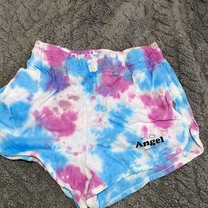 Tie dye shorts